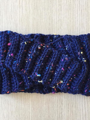 Bandana de crochê