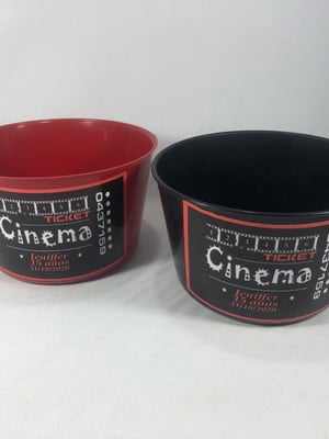 Balde de pipoca - cinema