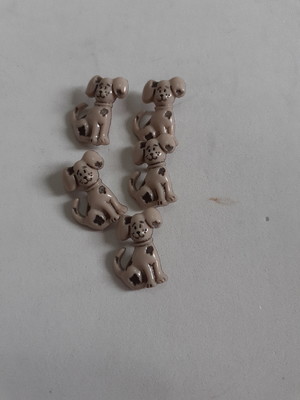 Apliques de cãozinho pet kit 10 peças