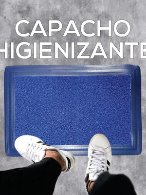Capacho sanitizante / higienizante 60 cm x 40 cm- azul