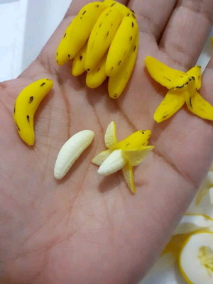 Kit banana para barbie