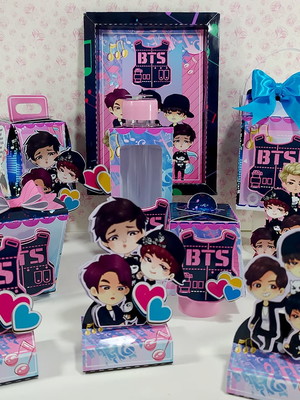Kit personalizados bts - 30 itens