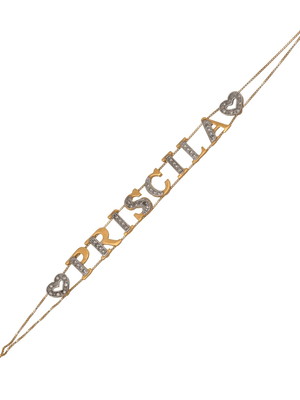 Pulseira feminina com nome