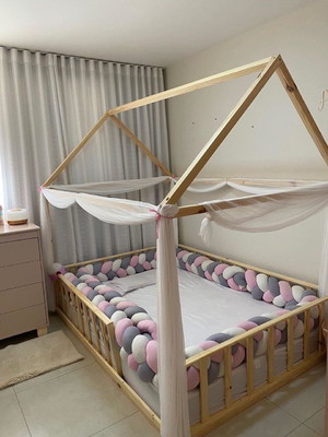 Cama casinha casal