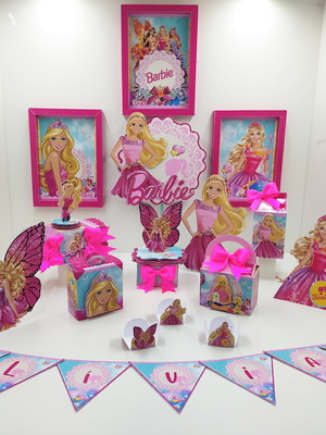 Festa em casa barbie