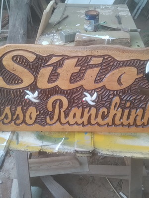 Placa de madeira