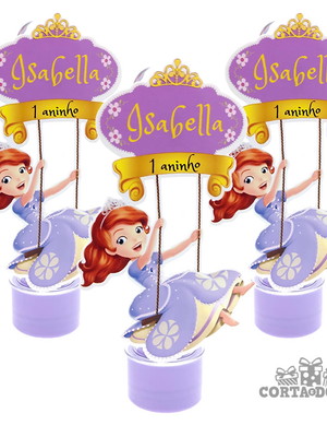 Tubete personalizado princesa sofia