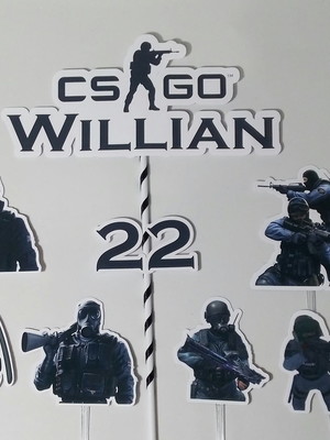 Topo de bolo cs go
