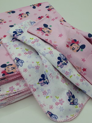 20 fraldinha + 5 ombro + 2 cueiro + toalha banho - disney
