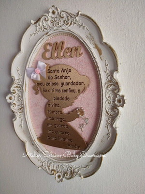 Quadro oração santo anjo