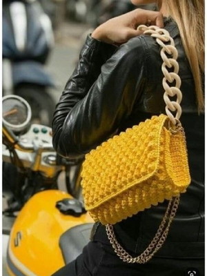 Alça elos de resina super fashion 60 cm com mosquetões leia
