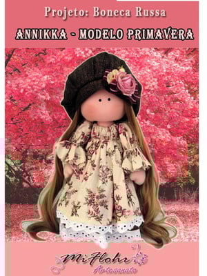 Projeto digital boneca russa annikka primavera