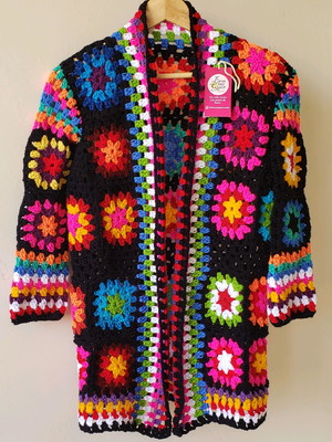 Kimono crochê tal mãe e tal filha