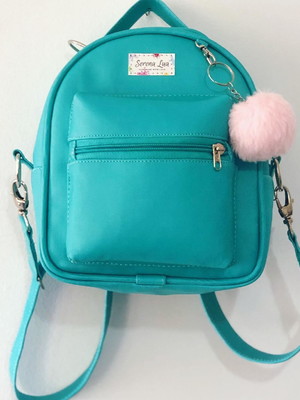 Mini mochila bolsa tiracolo