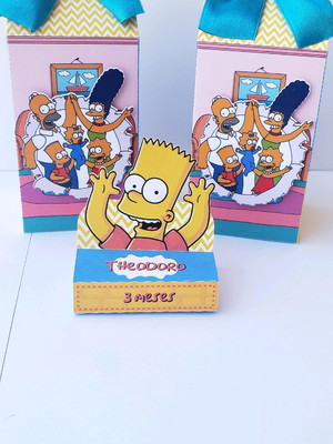 Kit simpsons clássico (12 itens)