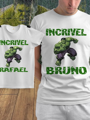 Kit camisas hulk 2 camisas