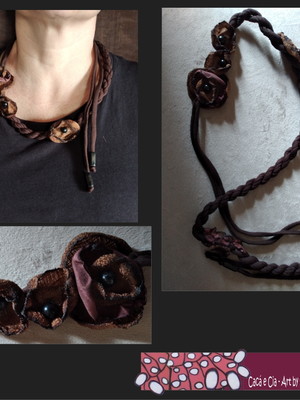 Faixa de cabelo e /ou colar