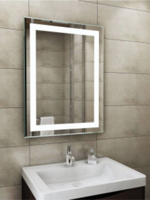 Espelho retangular led com iluminação - 85cm l x 140cm a