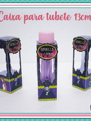 Caixa para tubete 13cm com visor