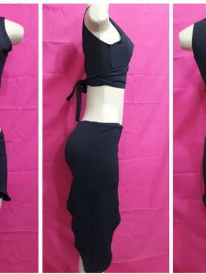 Conjunto mini saia e bolero