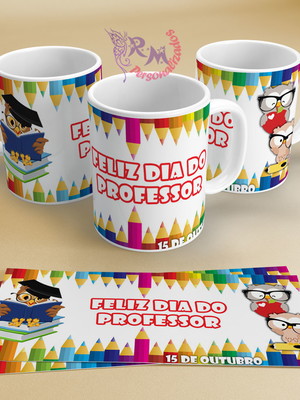 Caneca personalizada dia dos professores