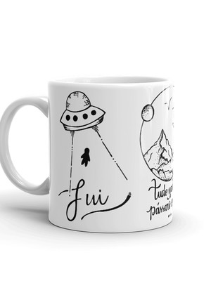 Caneca gratidão love paz