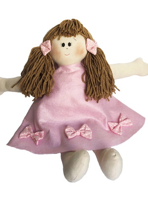 Kit boneca de pano para montar com criança