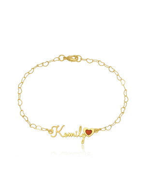 Pulseira com nome