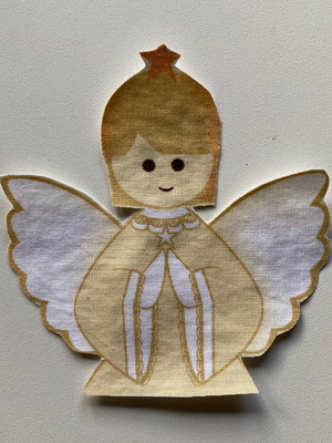 Patch aplique termocolante anjo ( 2 unidades )
