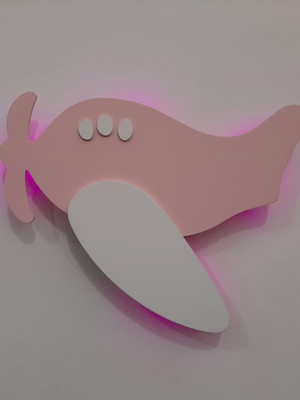 Avião led luminaria decorativo frete gratis