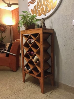 Sapateira rústica 53 x 100 x 30cm