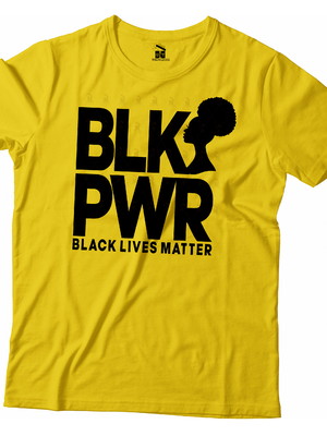 Camiseta black power - black lives matter
