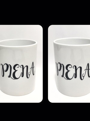Caneca porcelana plena