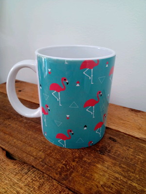 Caneca flamingo