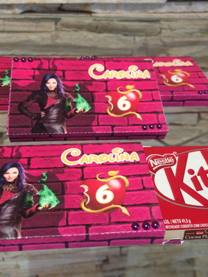 Embalagem para chocolate personalizado - kit kat
