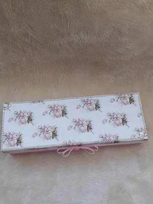 Caixa personalizada, retangular de mdf