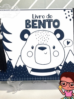 Livro do bebê urso minimalista