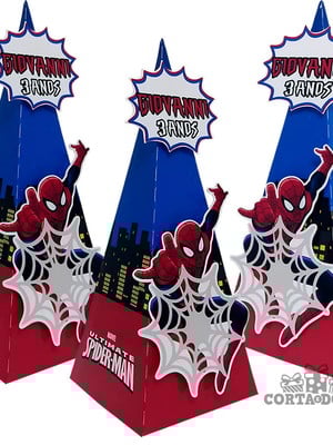 Caixa cone homem aranha