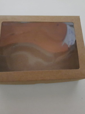 Caixa para 12 brigadeiros kraft ou branca