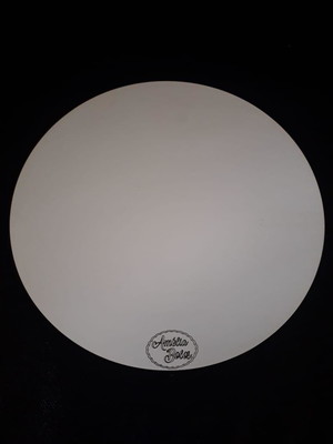 Cake board 35cm com logomarca em mdf