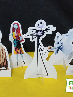 Display de mesa o estranho mundo de jack (kit com 07)