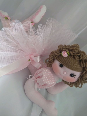 Bailarina deitada 40cm