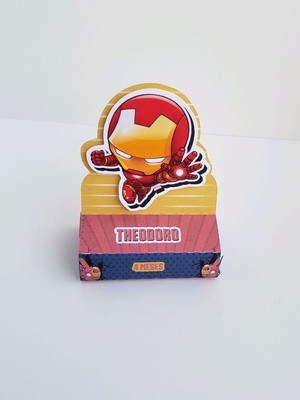 Kit homem de ferro cute (10 itens)