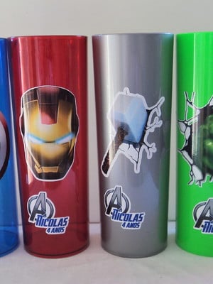 Copo long vingadores