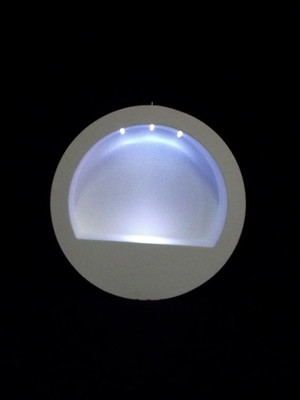 Nicho p redondo meia base com led