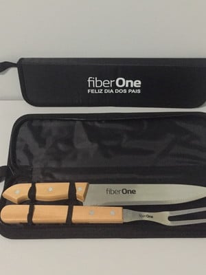 Kit churrasco 2 peças personalizado para o dia dos pais
