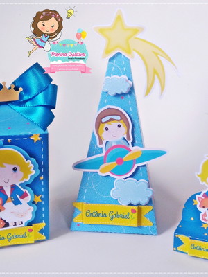 12 personalizados pequeno príncipe