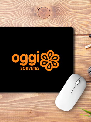 Mouse pad personalizado tecido e espuma