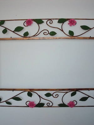 Moldura p/ espelho rosas