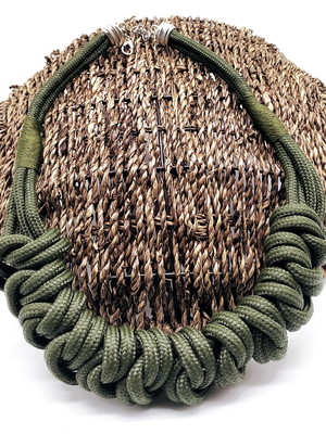 Colar de corda macrame duo